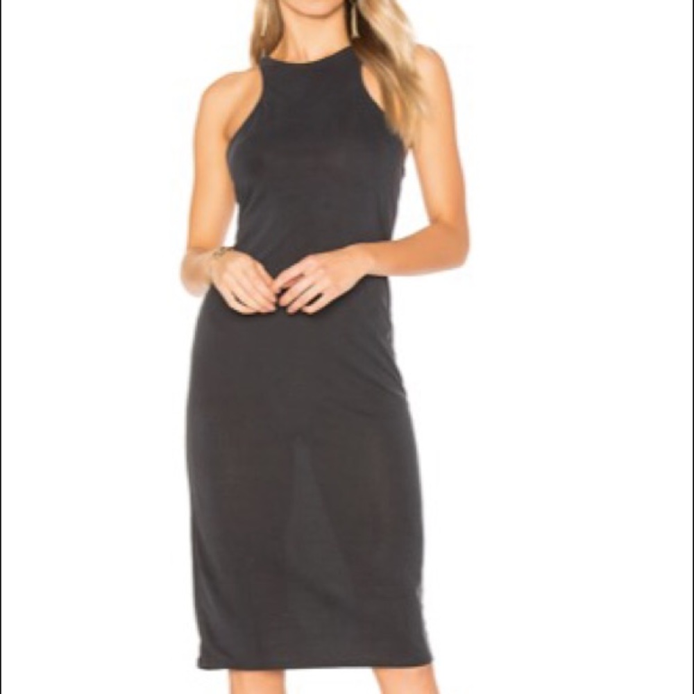 PST grey tank dress
